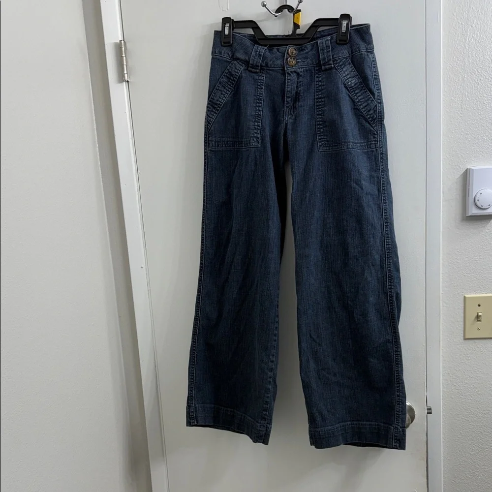 Jag Jeans Dark Blue Flare Leg Denim - Picture 1 of 7